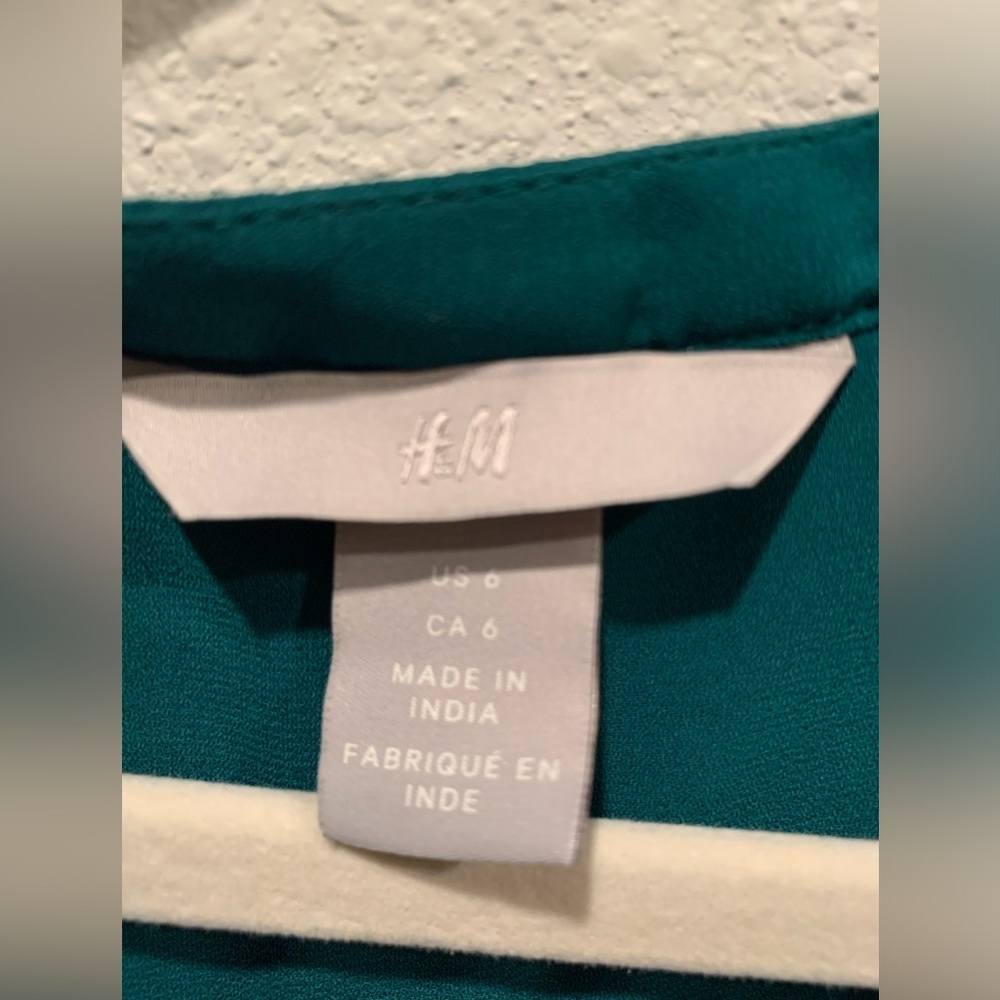 H&M Green Blouse - Picture 3 of 3
